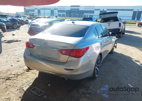 2015 Infiniti Q50 Premium from USA, damaged, VIN JN1BV7AP7FM344296